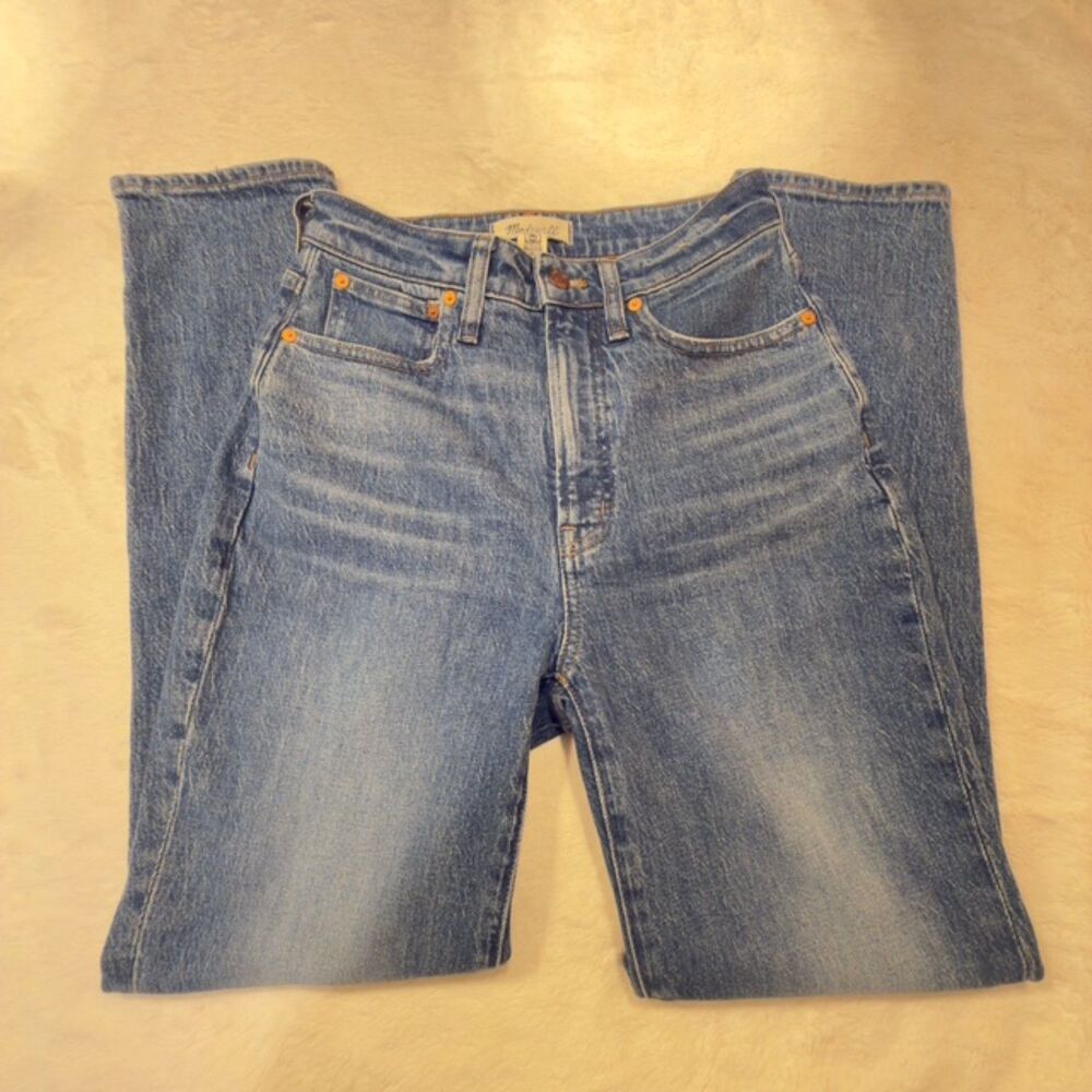 Madewell Curvy Perfect Vintage Jean Size 27 Medium Wash | Vintage Straight Leg